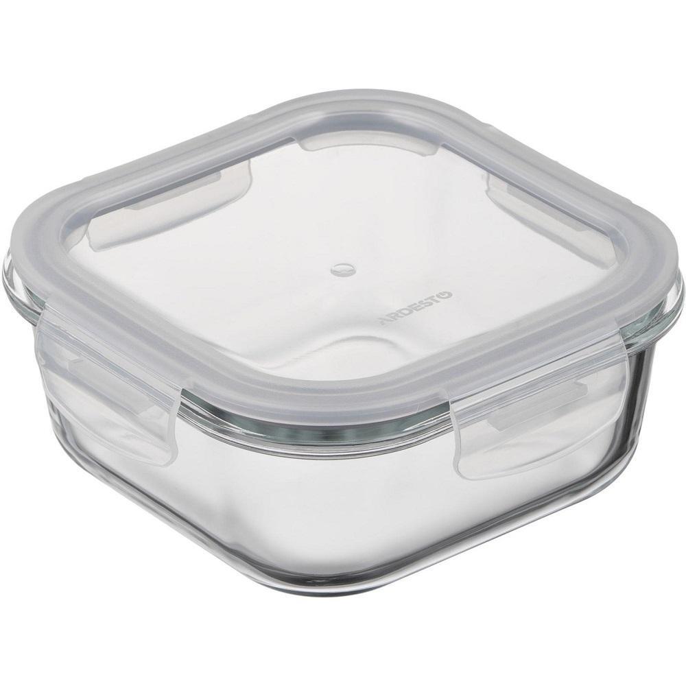 Контейнер для зберігання харчових продуктів ARDESTO Gemini 0.8л, квадратний (AR1280BSQ)фото1