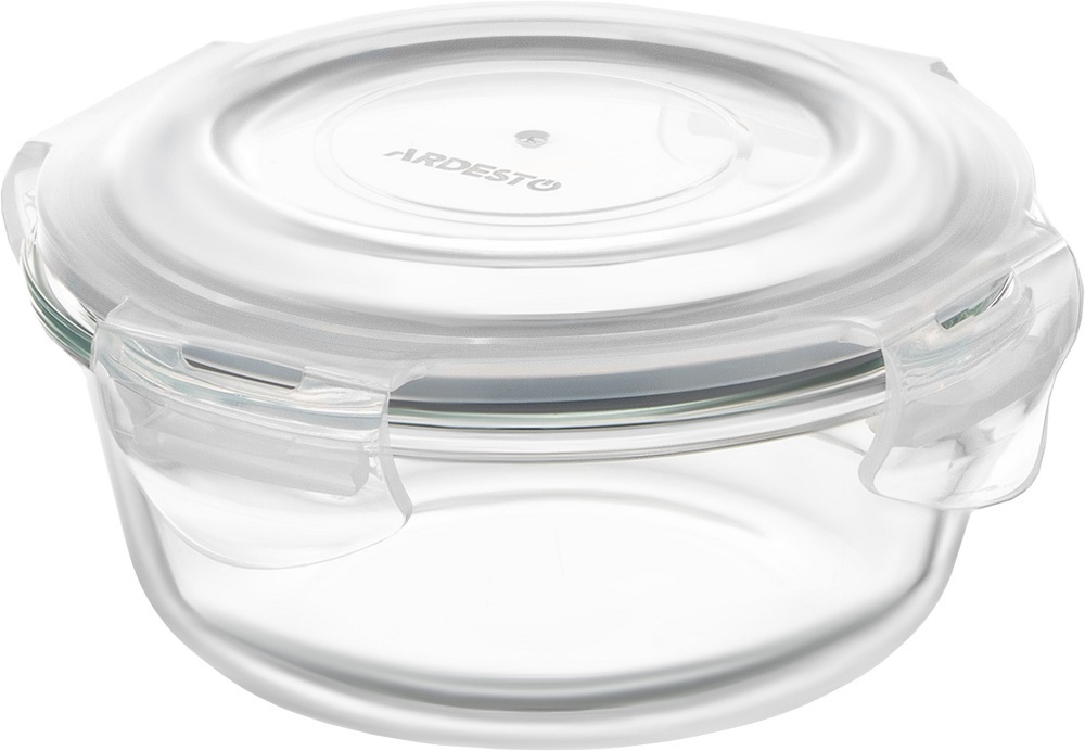 Контейнер для зберігання харчових продуктів ARDESTO Gemini 0.24л, кругл (AR1224BRD)фото1