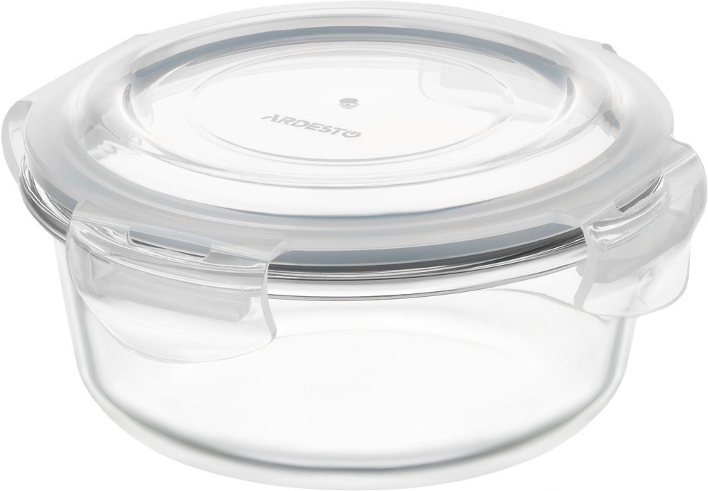 Контейнер для зберігання харчових продуктів ARDESTO Gemini 0.95л, круглий (AR1295BRD)фото1