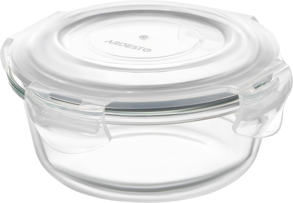 Контейнер для зберігання харчових продуктів ARDESTO Gemini 0.4л, круглий (AR1240BRD)фото1
