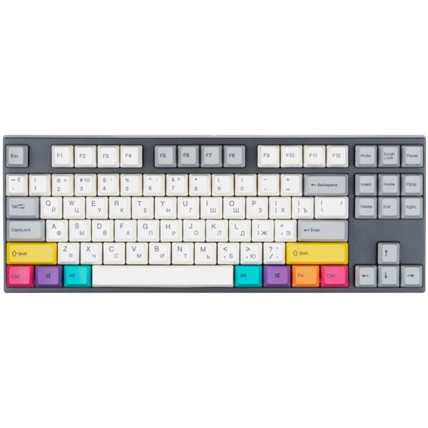 

Игровая клавиатура Varmilo APT87 CMYK, C-TK Red (A92A024D4A5A17A007)