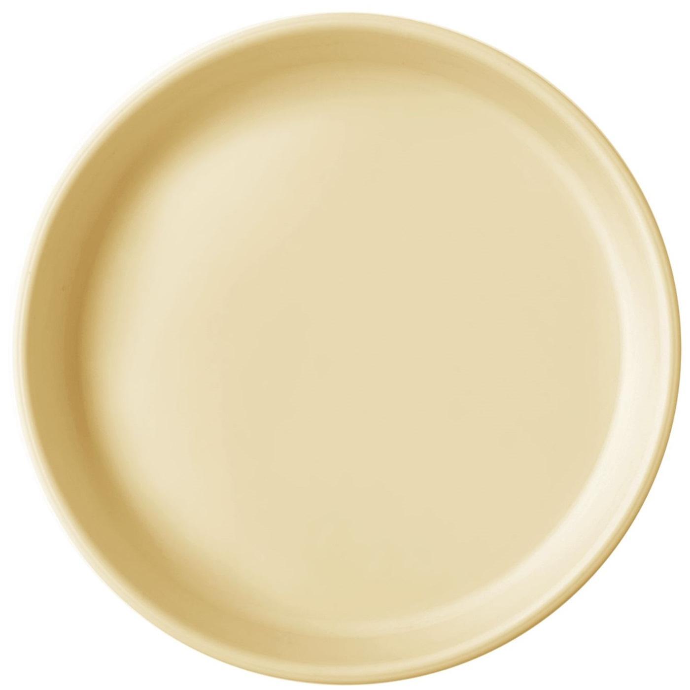 Тарілка силіконова MinikOiOi BASICS - Mellow Yellow (101050106)