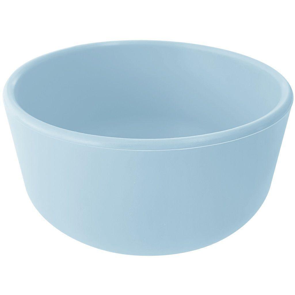 Глибока тарілка силіконова MinikOiOi Bowl - Mineral Blue (101080103)фото1