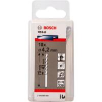 Сверло Bosch HSS-G 4.2 мм., 10 шт., по металлу (2.608.595.060)