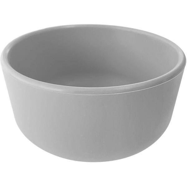 

Глубокая тарелка силиконовая MinikOiOi Bowl - Powder Grey (101080104)