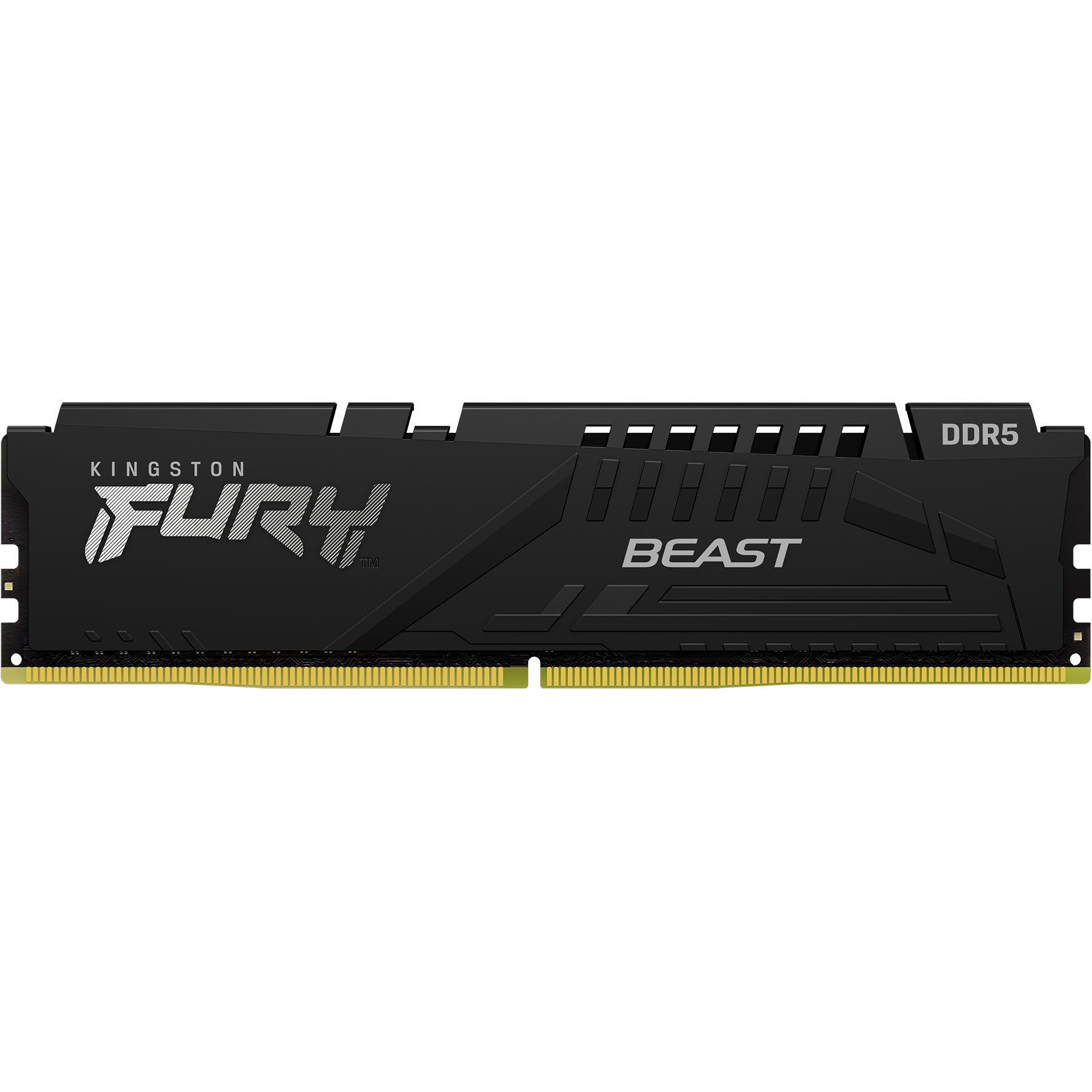 Пам'ять ПК Kingston DDR5 32GB KIT (16GBx2) 6000 FURY Beast EXPO (KF560C36BBE2K2-32)фото1