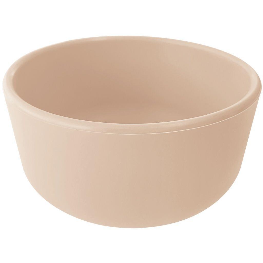 Глибока тарілка силіконова MinikOiOi Bowl - Bubble Beige (101080108)