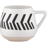 Чашка ARDESTO Auro, 440мл, керамика, белый (AR3034)