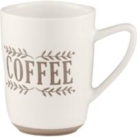 Чашка ARDESTO Coffee, 340мл, керамика, белый (AR3079)