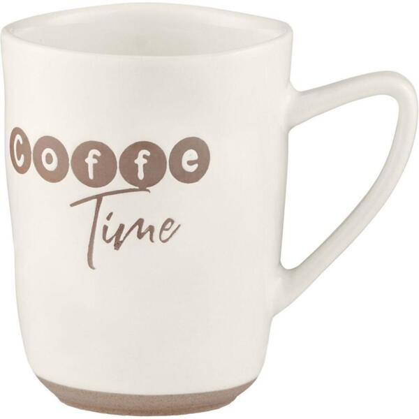 

Чашка ARDESTO Coffee, 340мл, керамика, белый (AR3081)