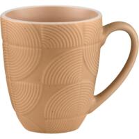 Чашка ARDESTO Dafne, 380мл, керамика, коричневый (AR3068B)