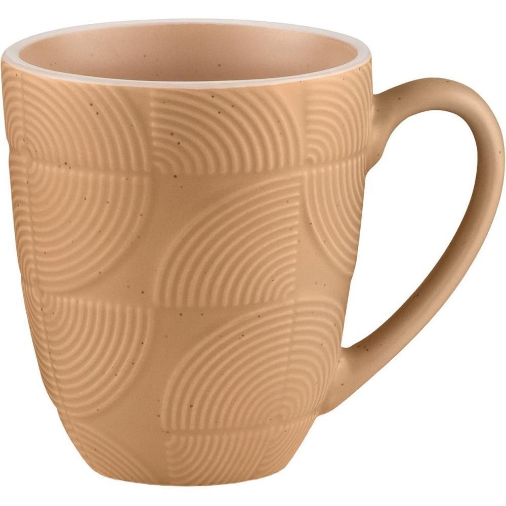 Чашка ARDESTO Dafne, 380мл, керамика, коричневый (AR3068B) фото 1