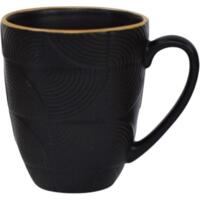 Чашка ARDESTO Dafne, 380мл, кераміка, чорний (AR3068BK)