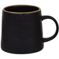 Чашка ARDESTO Dafne, 420мл, кераміка, чорний (AR3067BK)