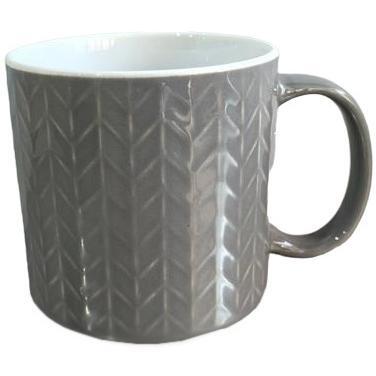 Чашка Ardesto Francesca, 360мл, керамика, серый светлый (AR3482G)