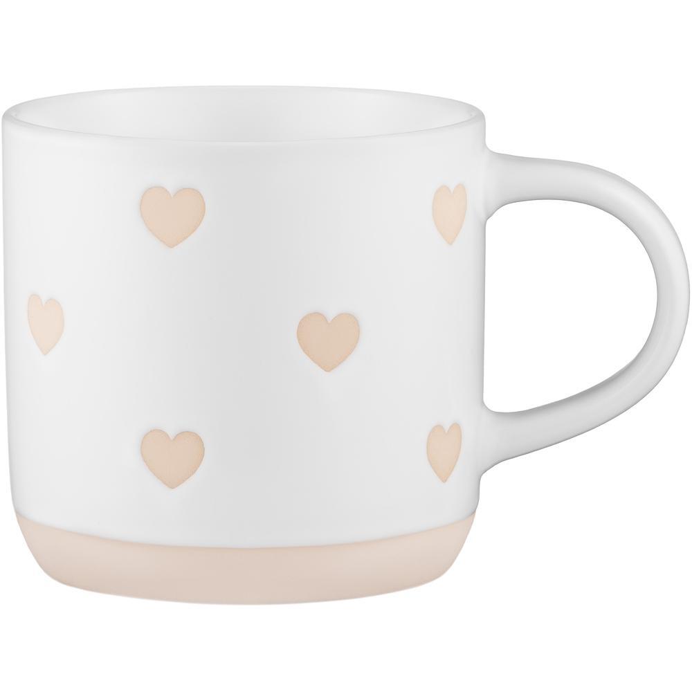 Чашка ARDESTO Heart, 420мл, керамика, белый (AR3030) фото 2