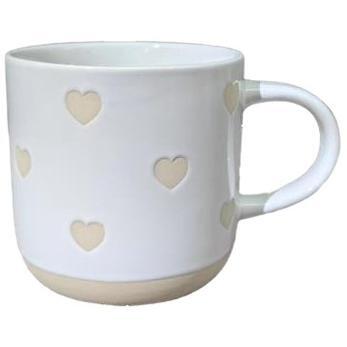 

Чашка Ardesto Heart, 420мл, керамика, белый (AR3030)
