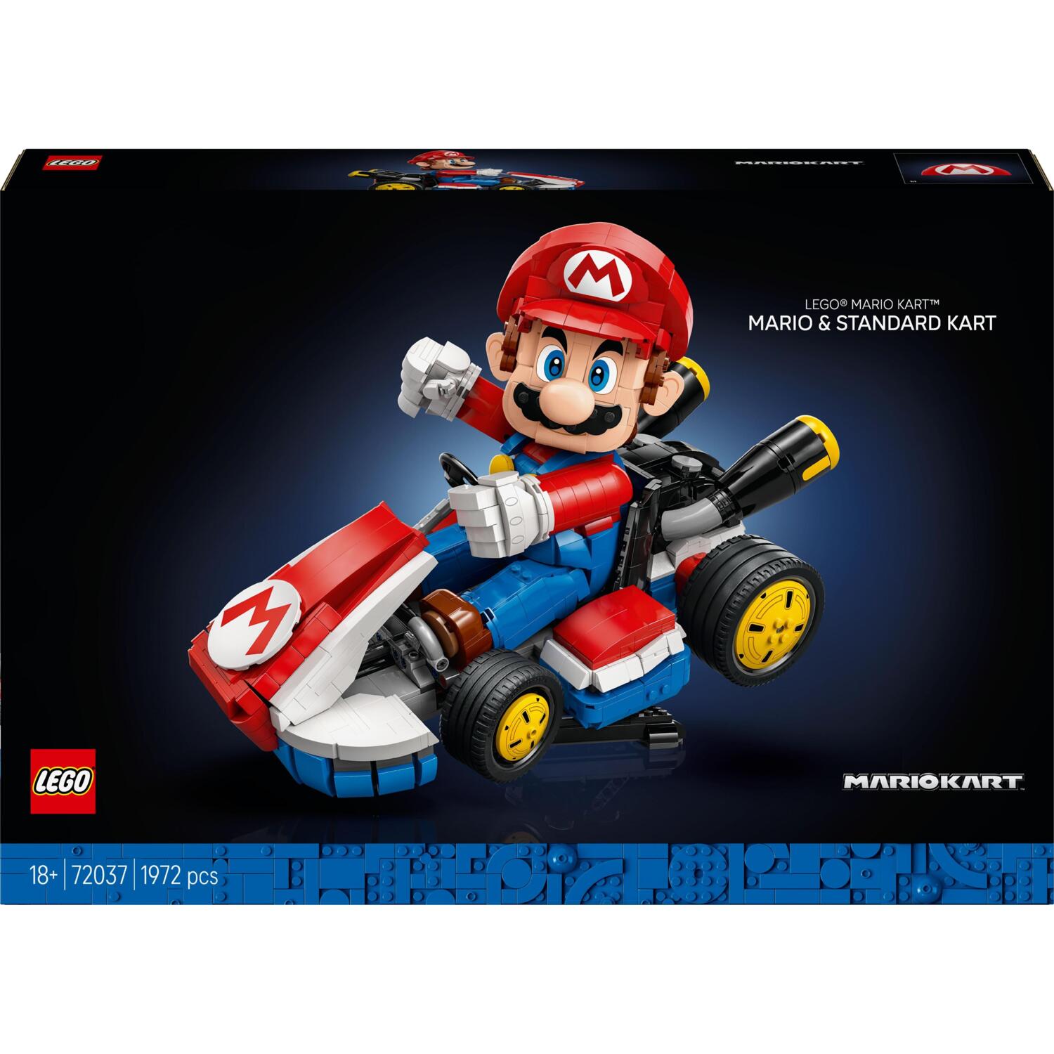 LEGO 72037 Super Mario Kart: Mario и Standard Kart фото 