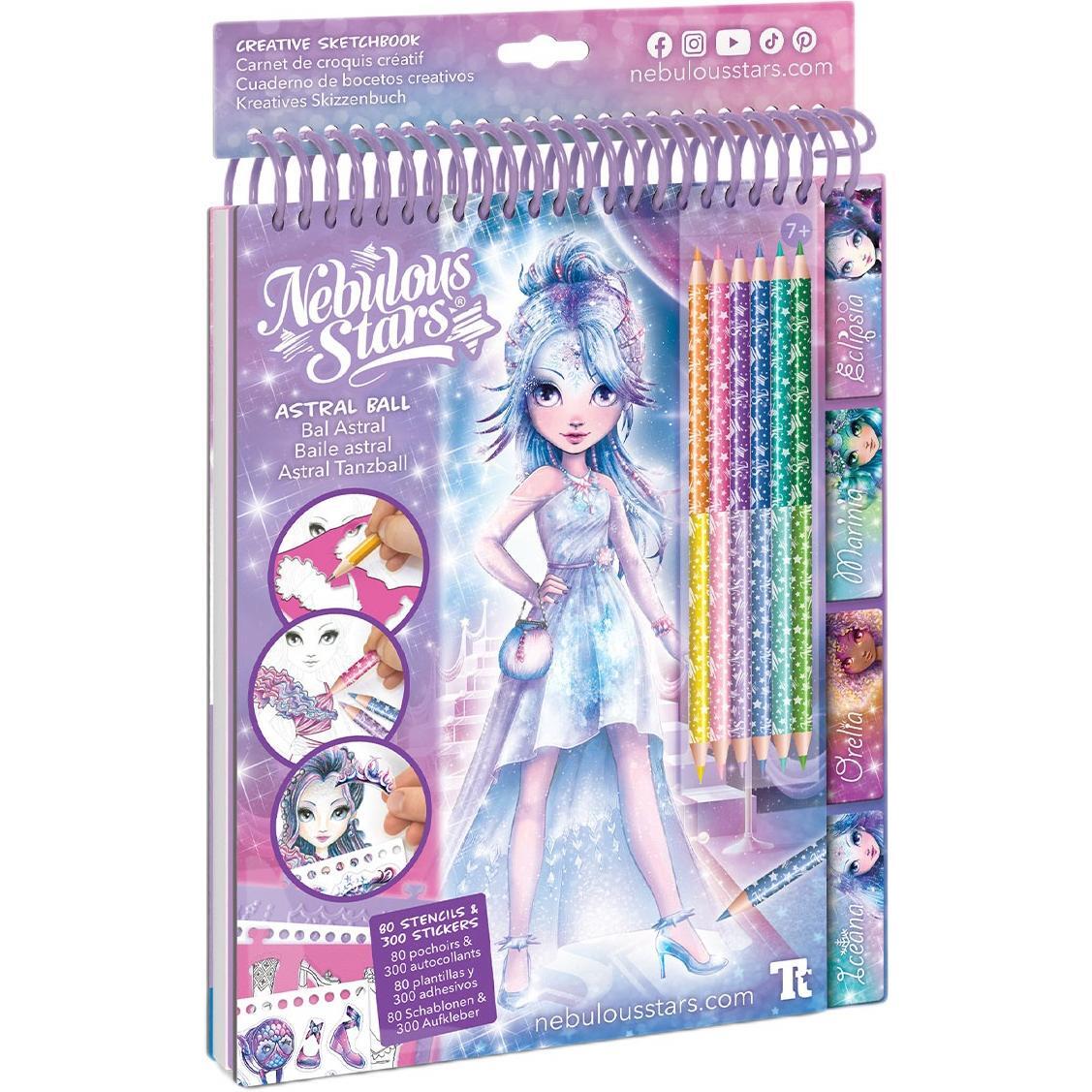 Набір для творчості Nebulous Stars – Скетчбук: Зоряний Бал (11142)фото1