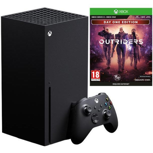Ігрова консоль Xbox Series X 1TB Black + Гра Outriders Day One Editionфото