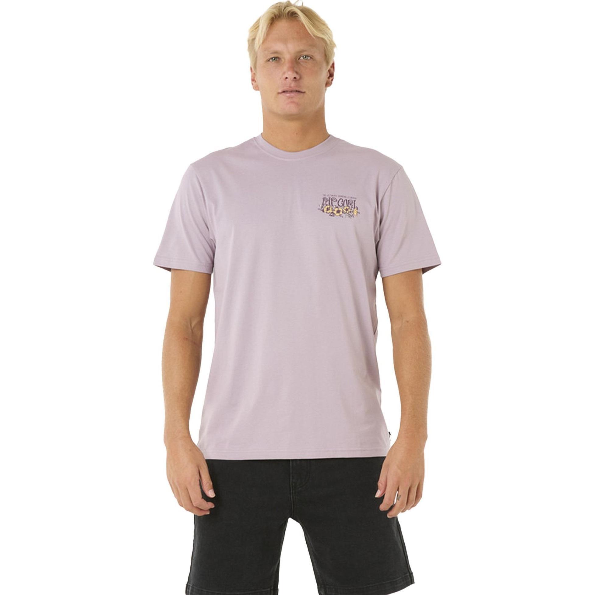 Футболка мужская Rip Curl Surf Paradise F&B Tee 0O7MTE_5587 L фиолетовая фото 1