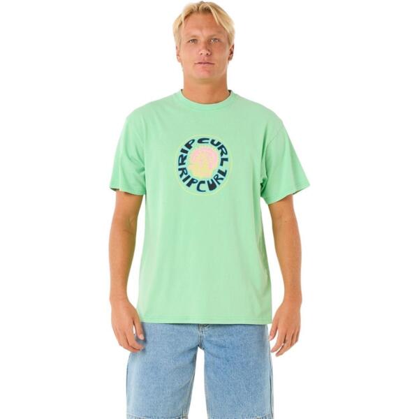 

Футболка мужская Rip Curl Raw Energy Visions Tee 0OGMTE_9203 M зеленая