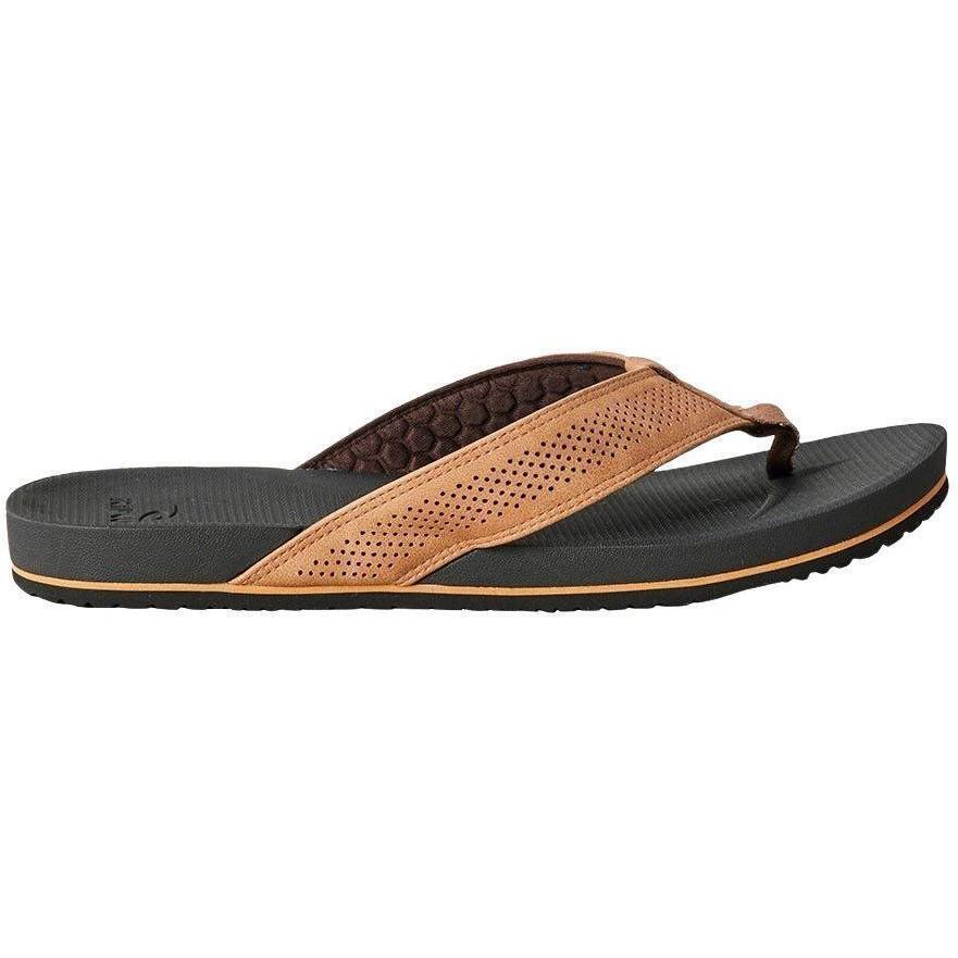 Вьетнамки мужские Rip Curl Chiba Bloom Open Toe 1BYMOT_1522 43 коричнево-черные фото 1