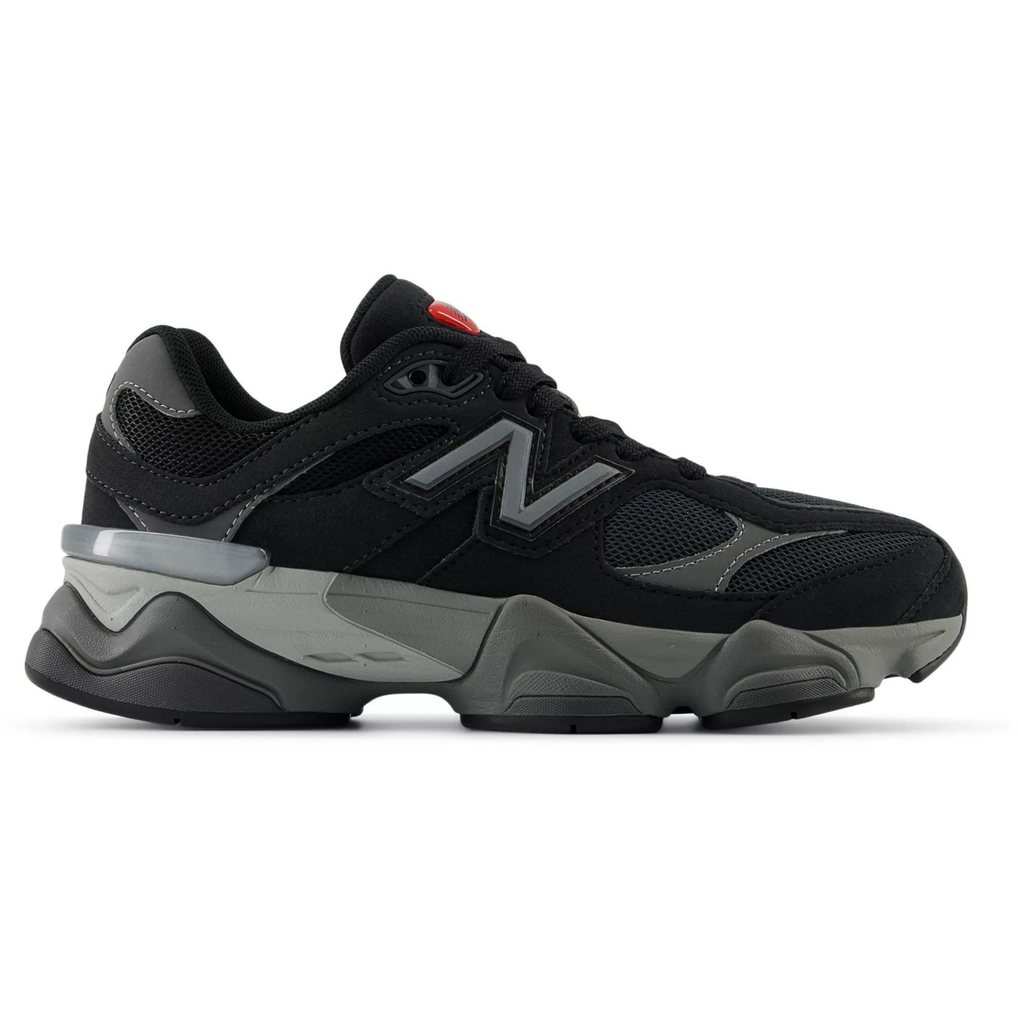 Кроссовки подростковые New Balance 9060 GC9060BK 35.5 (3.5 US) черные фото 1