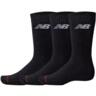Носки New Balance Everyday Crew 3 Pairs LAS51293BK M черные