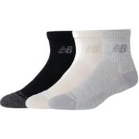 Носки New Balance Active Quarter 3 Pack LAS35204AS1 S мультиколор