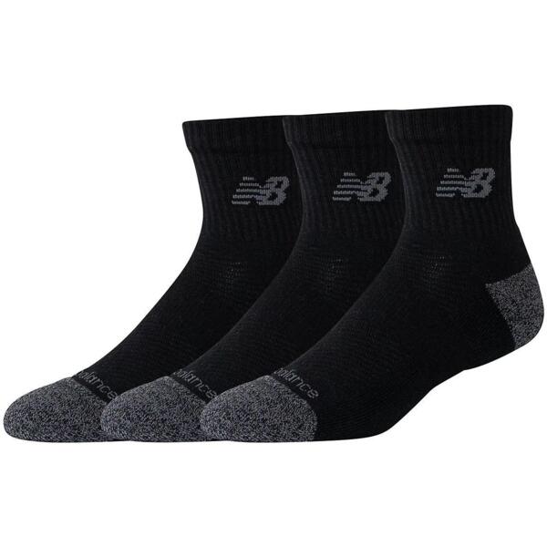 

Носки New Balance Active Quarter 3 Pack LAS35204BK L черные