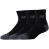 Носки New Balance Active Quarter 3 Pack LAS35204BK L черные