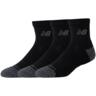 Носки New Balance Active Quarter 3 Pack LAS35204BK S черные