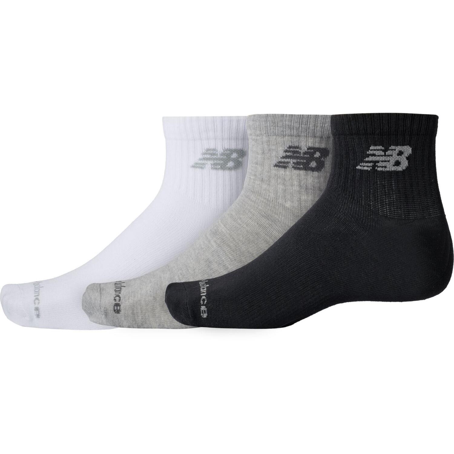 Носки New Balance Performance Basic Ankle 3 Pack LAS51413WM L мультиколор