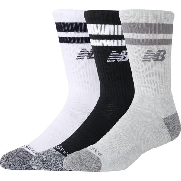 

Носки New Balance Active Lifestyle Striped Crew 3 Pack LAS35210AS M мультиколор