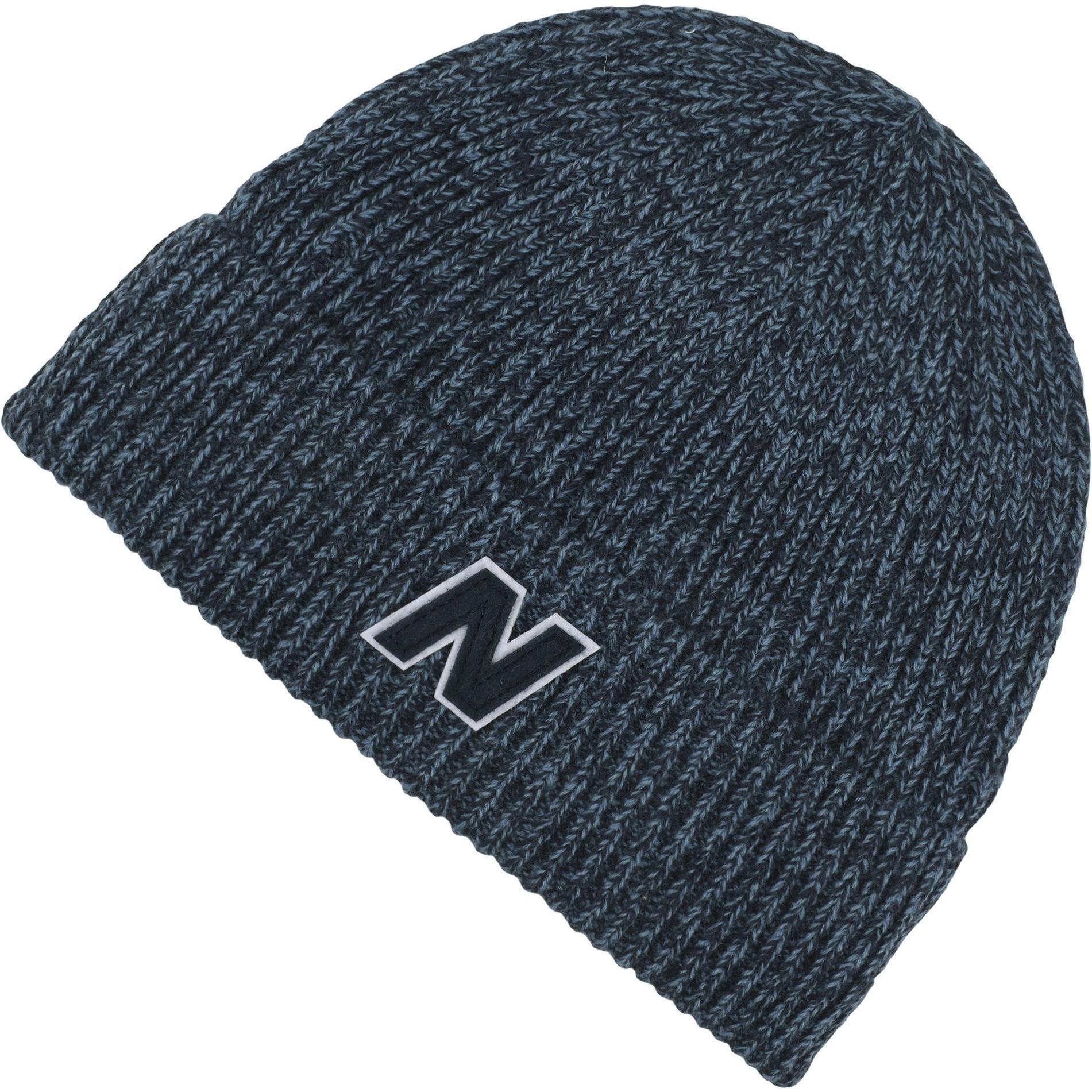 Шапка New Balance Winter Block N Beanie V2.0 LAH53009NNY синяя фото 1