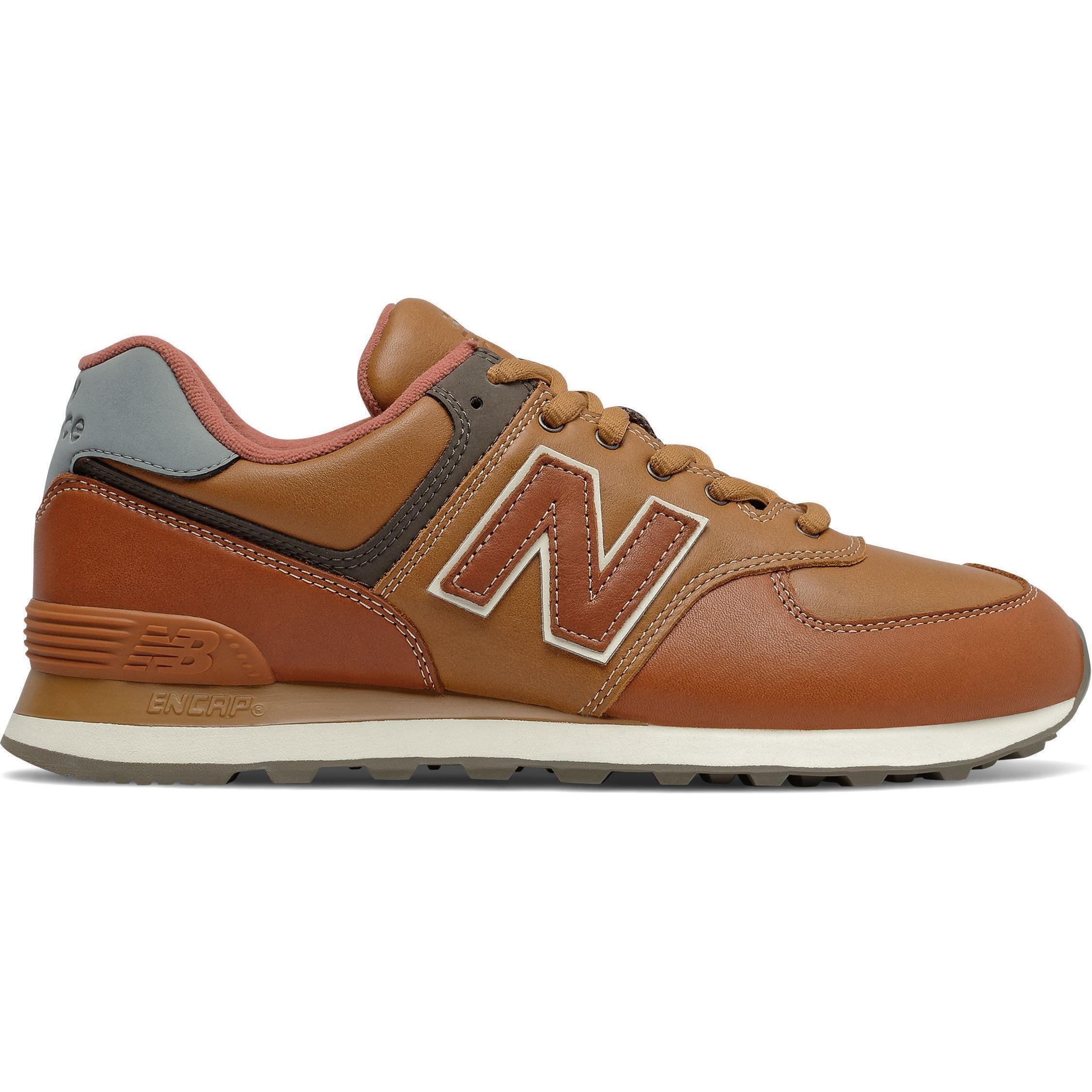 Кросівки чоловічі New Balance 574 ML574OMA 44.5 (10.5 US) коричневіфото2