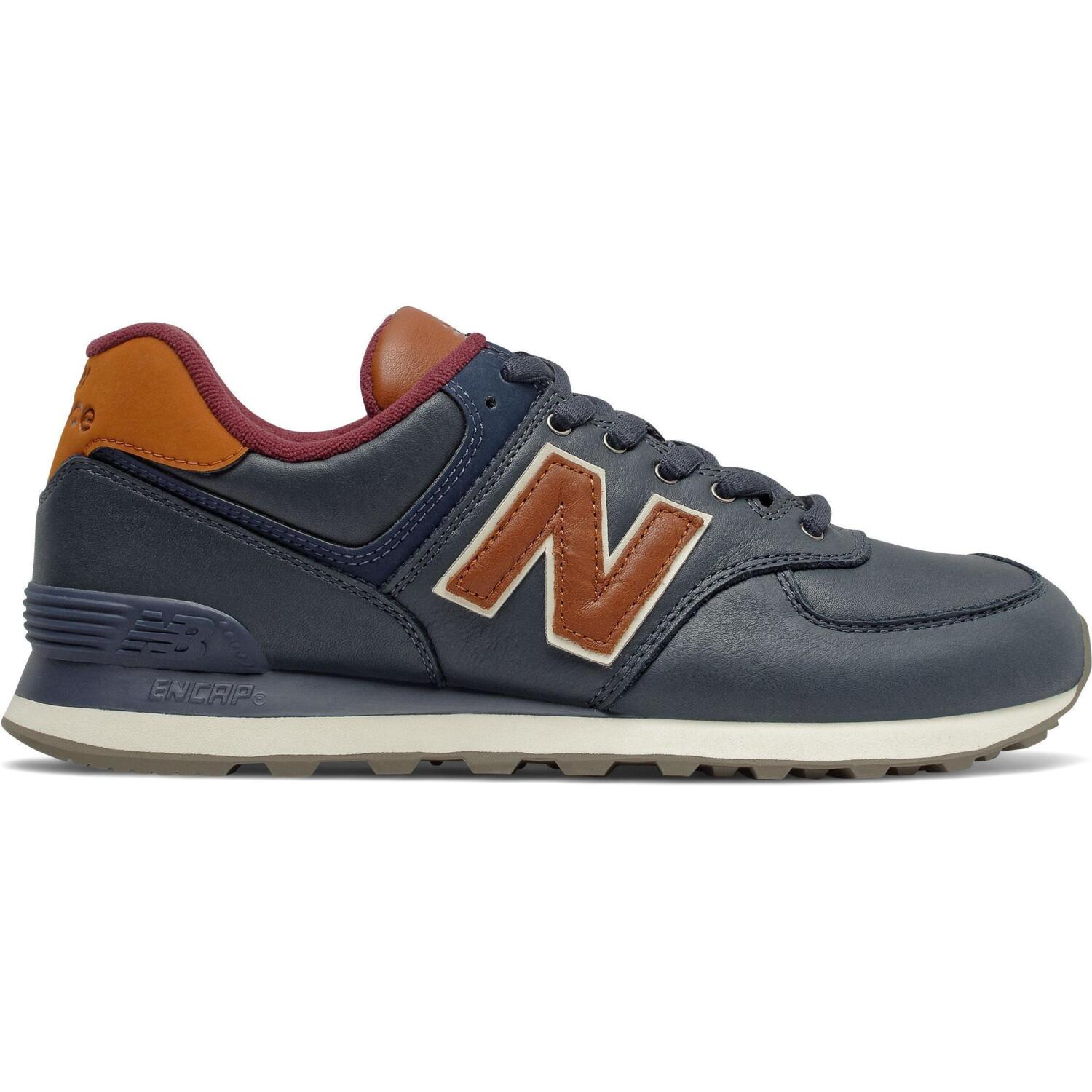 Кроссовки мужские New Balance 574 ML574OMC 40 (7 US) темно-синие
