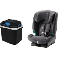 Комплект Автокресло Britax-Romer EvolvaFix Midnight Grey + Холодильник дорожный Sencor (2000037922+SCM2224BL-EUE4)
