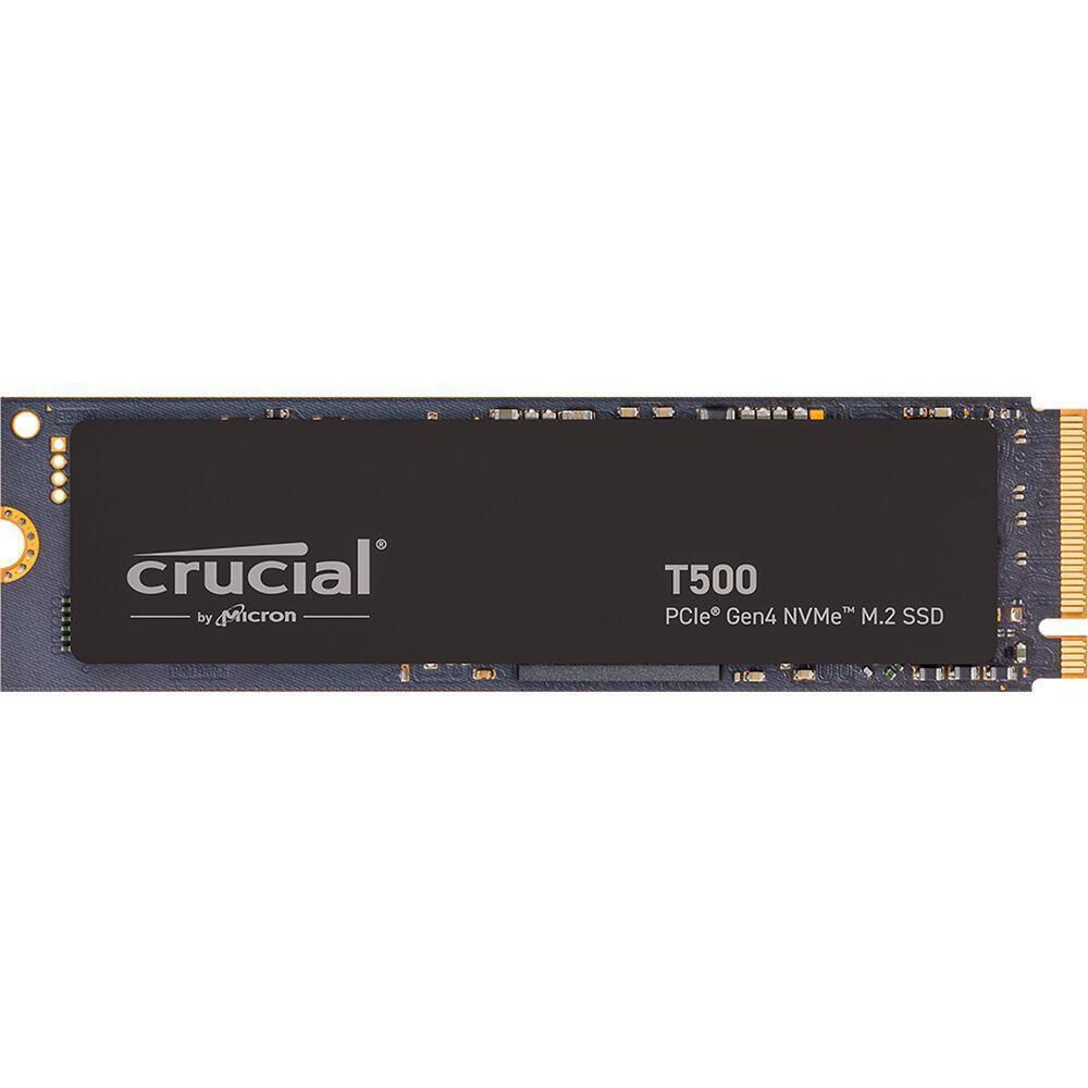 SSD накопитель Crucial M.2 2TB PCIe 4.0 T500 (CT2000T500SSD8) фото 1