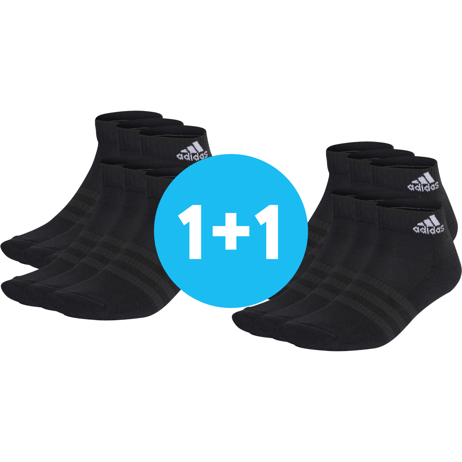 Шкарпетки Adidas C SPW ANK 6P IC1291 S чорні