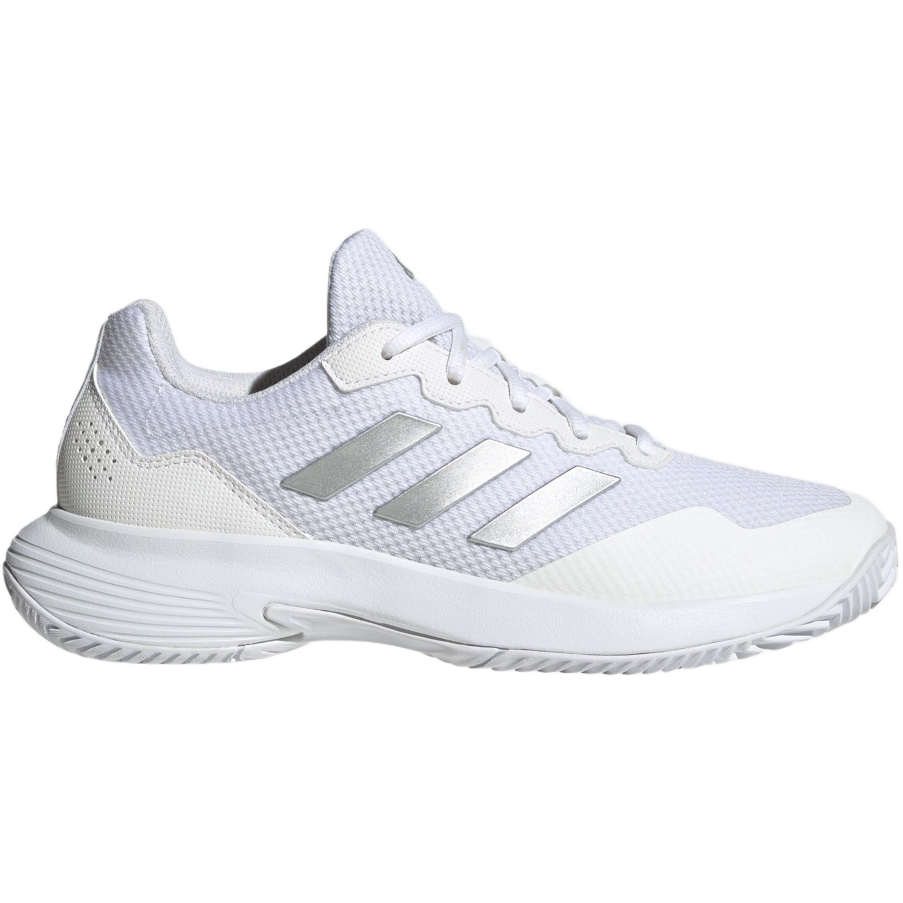 Кроссовки женские Adidas GameCourt 2 W HQ8476 39 1/3 (6 UK) белые фото 1