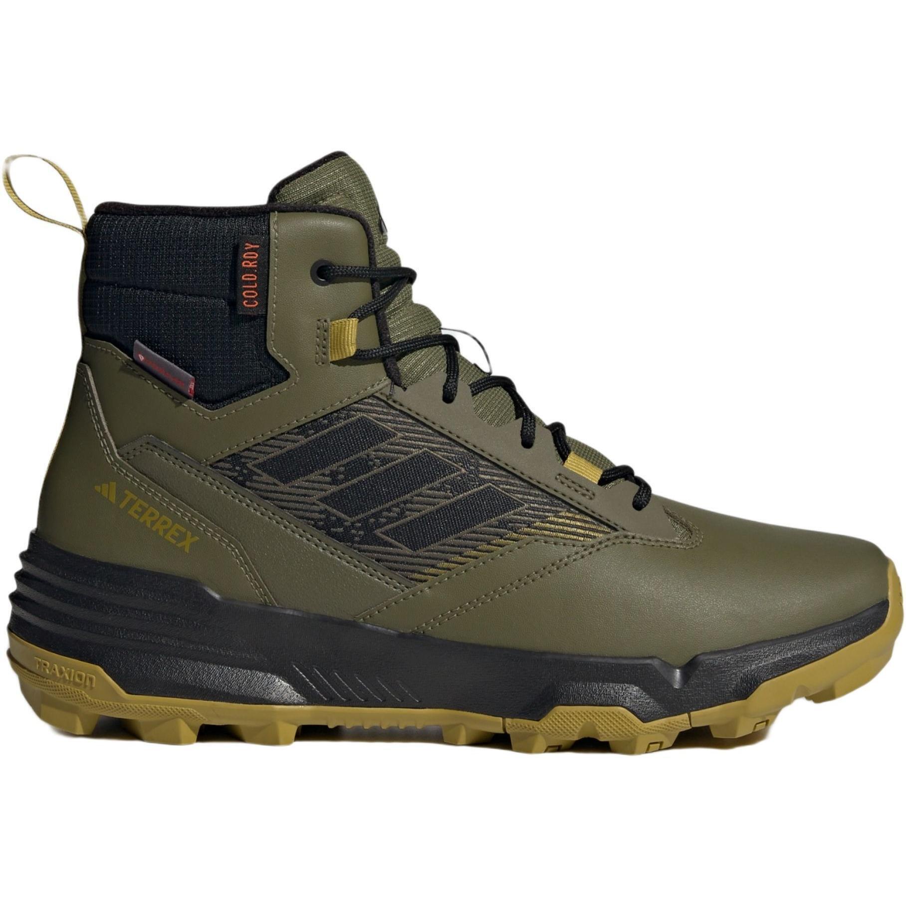 Ботинки Adidas Terrex Unity Lea Mid CLD.RDY IF4988 42 (8 UK) оливковые фото 1