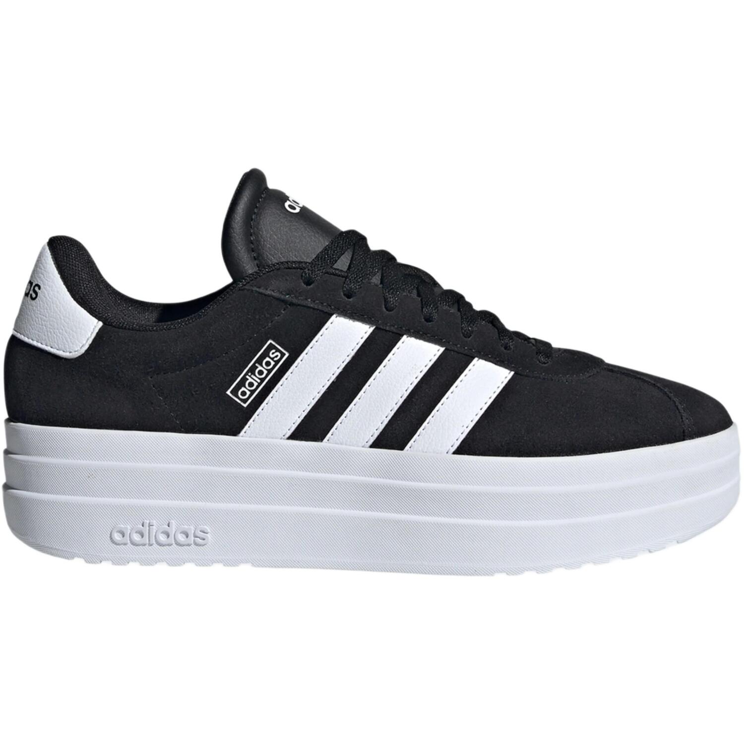 Кеды женские Adidas VL Court Bold IH9995 37 1/3 (4.5 UK) черные