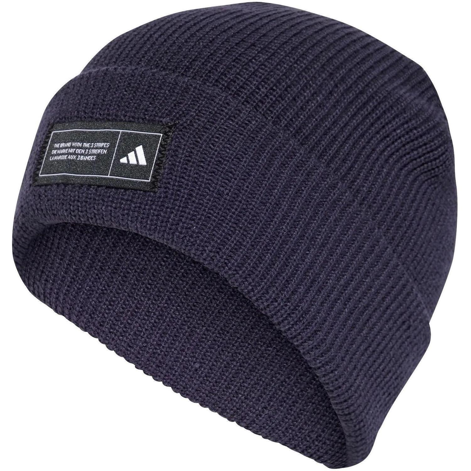 Шапка Adidas Ess Beanie Cuff IY5256 OSFM синя
