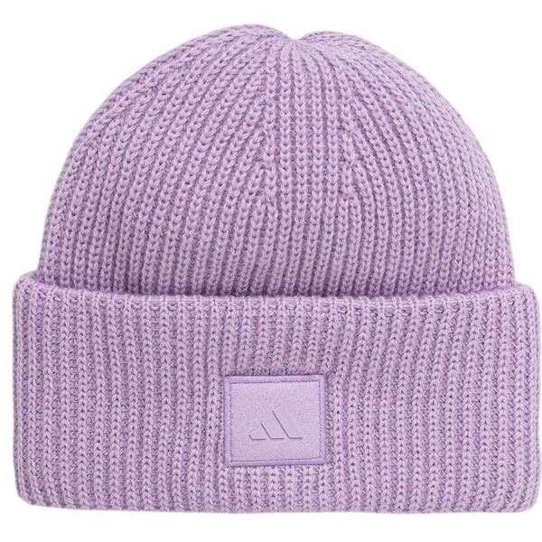 

Шапка Adidas Wid Cuff Beanie JM1543 OSFW фиолетовая