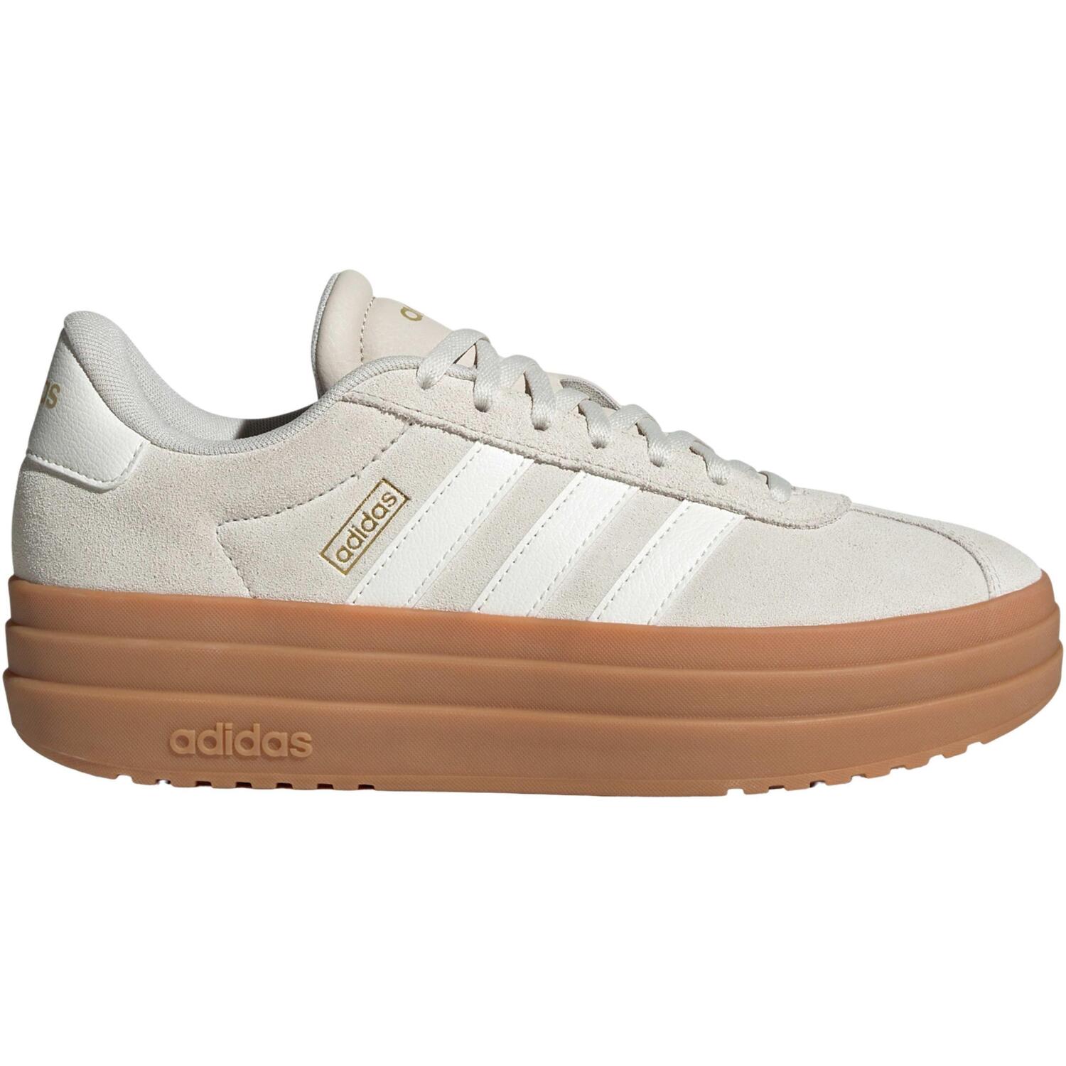 Кеды женские Adidas VL Court Bold JQ5633 39 1/3 (6 UK) бежевые