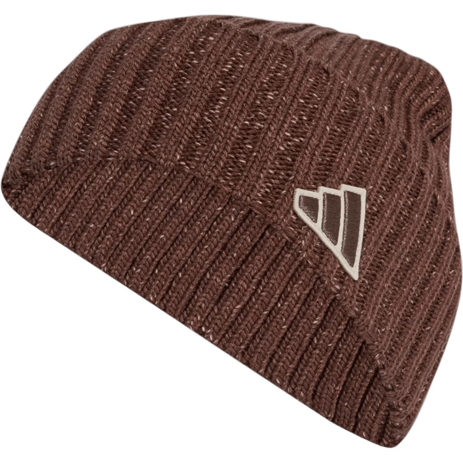 Шапка Adidas Melange Beanie JY3170 OSFM коричнева