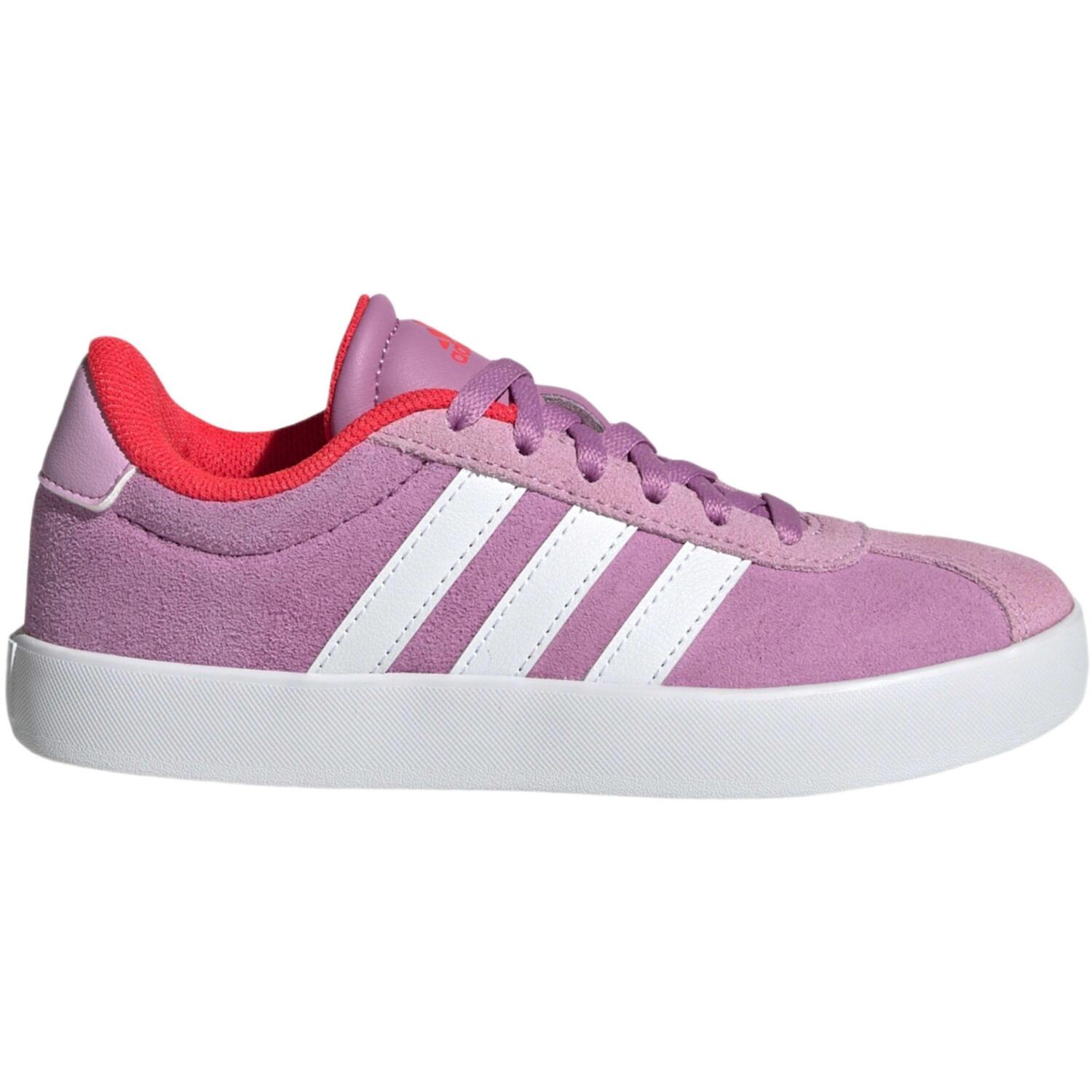 Кеды подростковые Adidas VL Court 3.0 K JS3761 38 (5 UK) фиолетовые