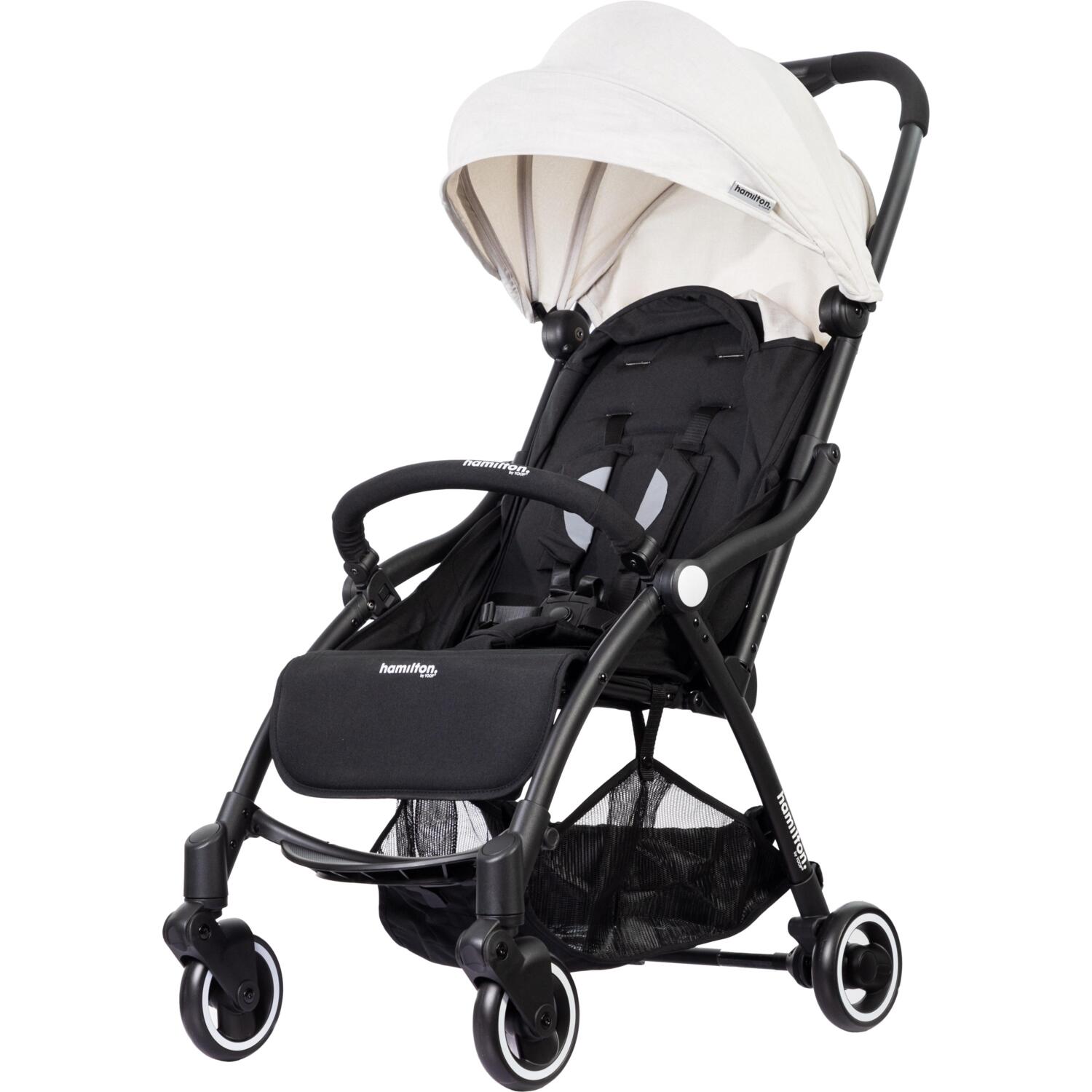 Коляска прогулянкова Hamilton by Yoop S1 White Sand (65276)